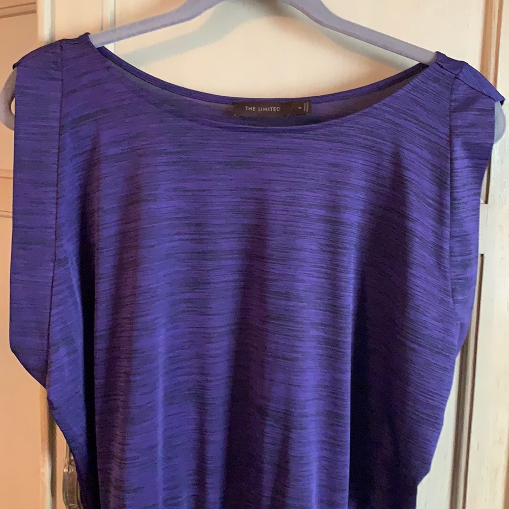 The Limited purple dress